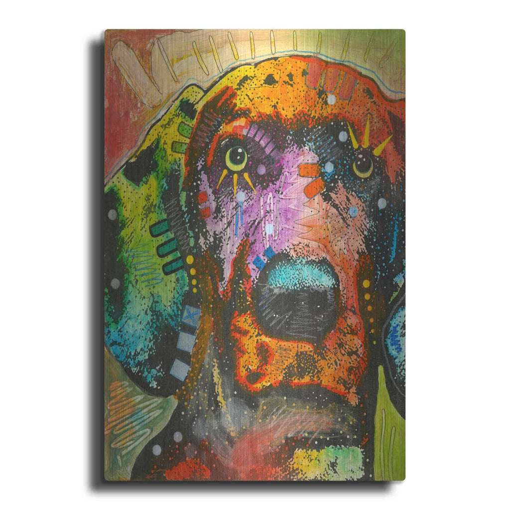 'Gazing Puppy Love' by Dean Russo – Metal Wall Art