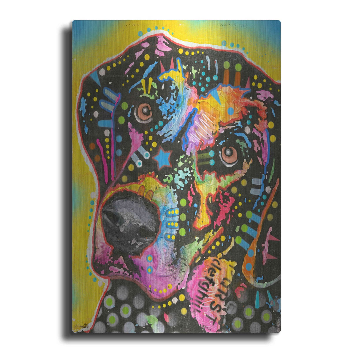 'Lab Love 3' by Dean Russo – Metal Wall Art
