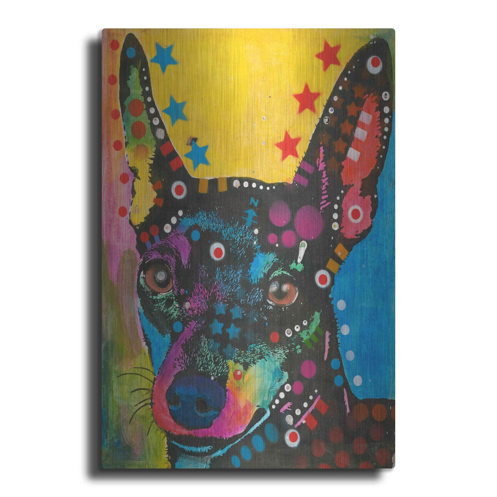 'Portrait of a Pup' by Dean Russo – Metal Wall Art
