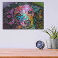 'Alphabet Hound' by Dean Russo – Metal Wall Art, 16x12 room view