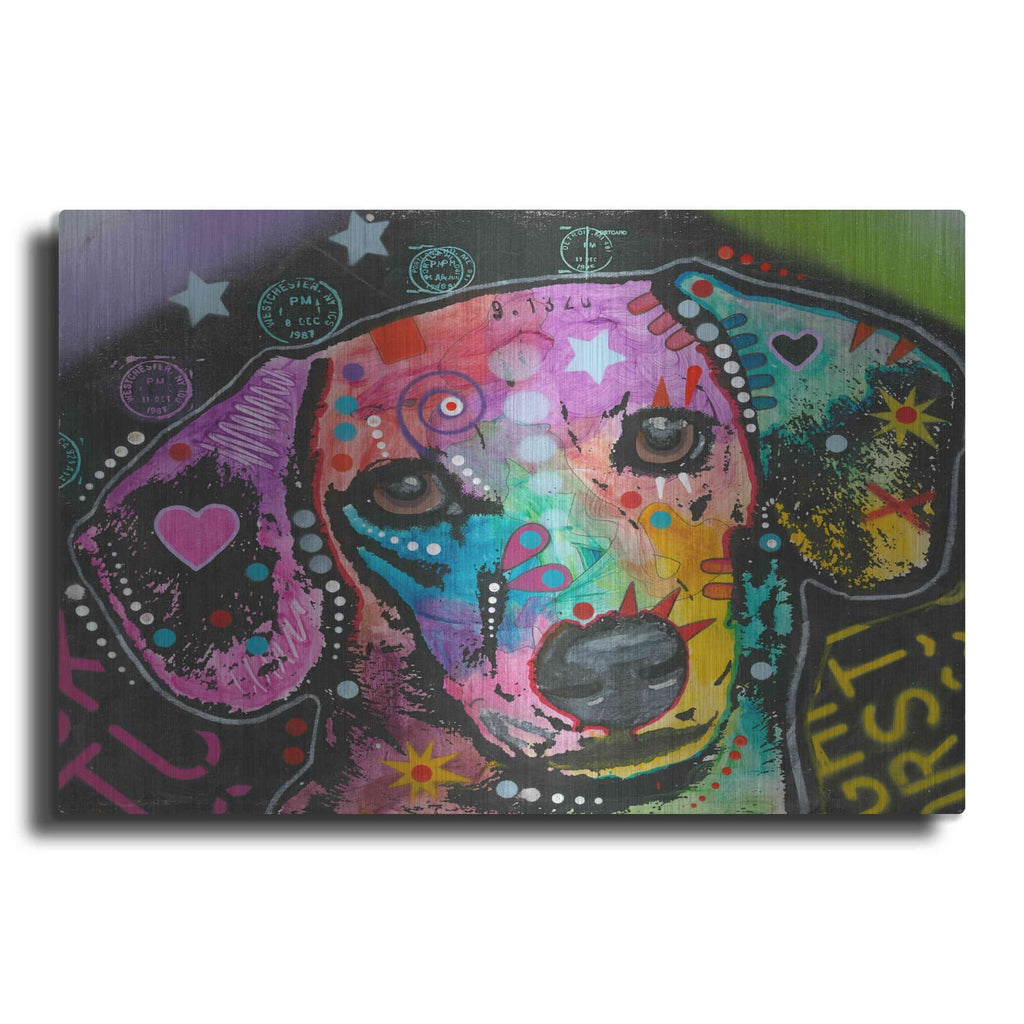 'Alphabet Hound' by Dean Russo – Metal Wall Art