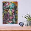 'Labs have heart' by Dean Russo – Metal Wall Art, 12x16 room view
