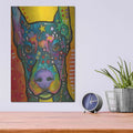 'ears perked' by Dean Russo – Metal Wall Art, 12x16 room view
