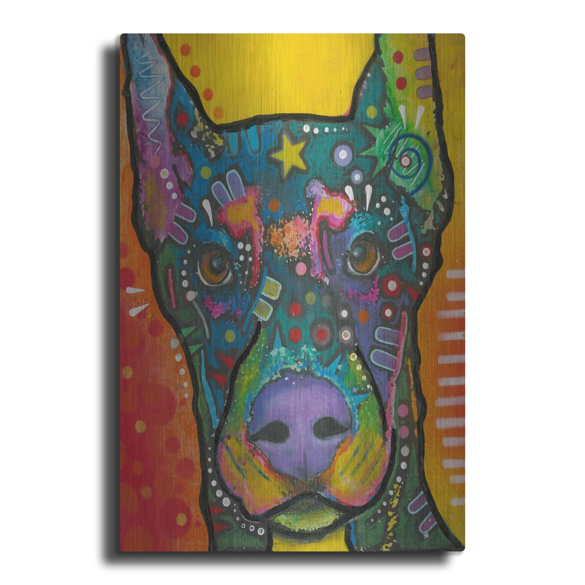 'ears perked' by Dean Russo – Metal Wall Art
