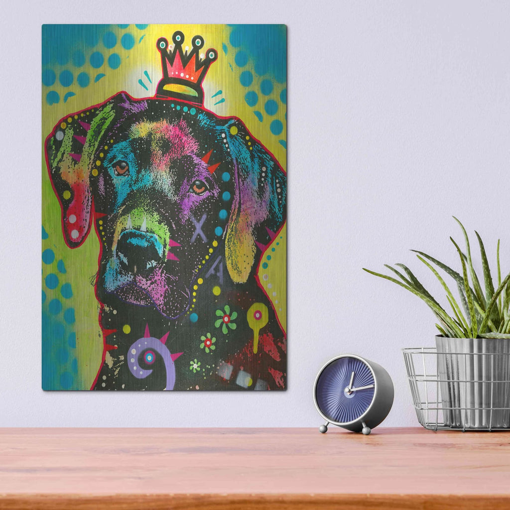 'good to be king' by Dean Russo – Metal Wall Art, 12x16 room view