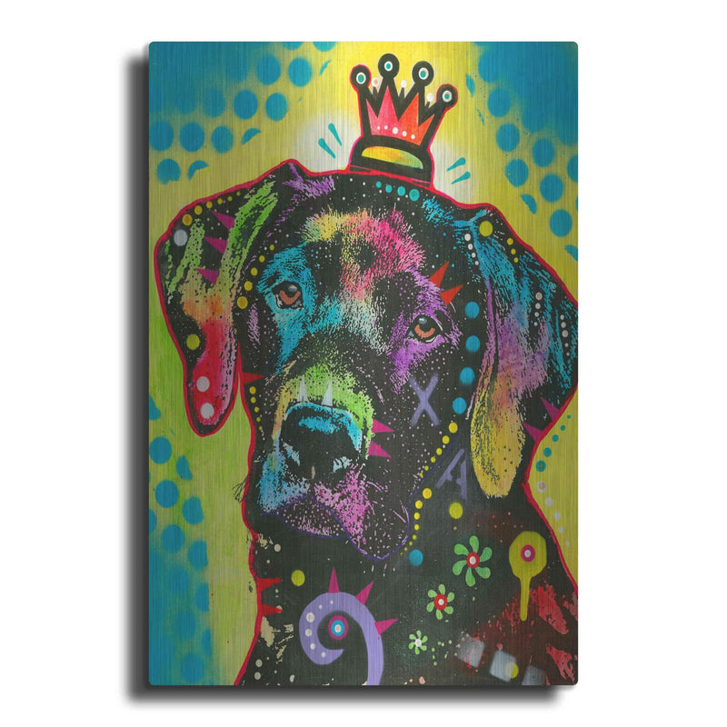 'good to be king' by Dean Russo – Metal Wall Art