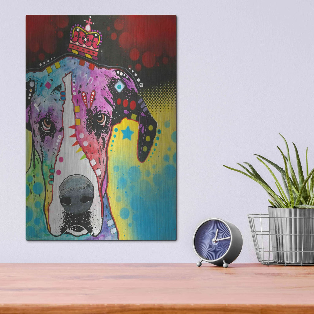 'good to be queen' by Dean Russo – Metal Wall Art, 12x16 room view
