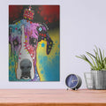 'good to be queen' by Dean Russo – Metal Wall Art, 12x16 room view