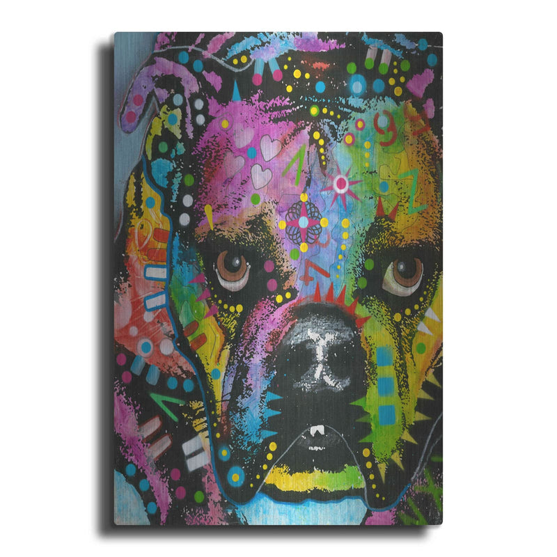 'bully love' by Dean Russo – Metal Wall Art