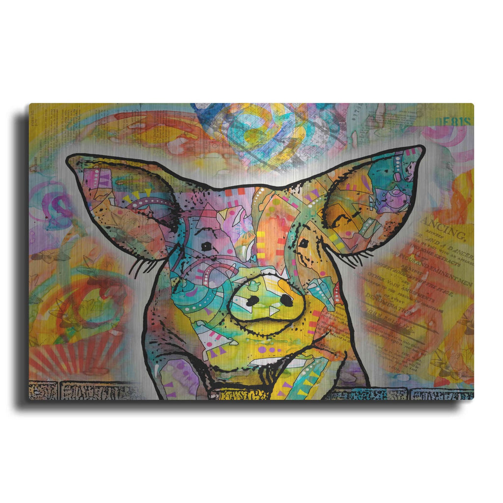 'The Pig' by Dean Russo – Metal Wall Art