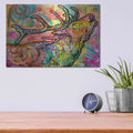 'Call of the wild' by Dean Russo – Metal Wall Art, 16x12 room view