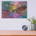 'Sacred Eagle' by Dean Russo – Metal Wall Art, 16x12 room view