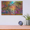 'Unicorn of Love' by Dean Russo – Metal Wall Art, 16x12 room view