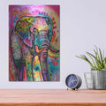 'Elephant in Charge' by Dean Russo – Metal Wall Art, 12x16 room view
