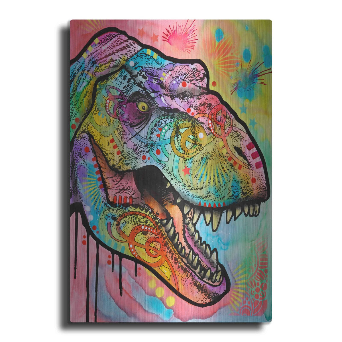 'T Rex 1' by Dean Russo – Metal Wall Art