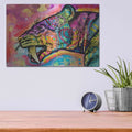 'Saber Tooth' by Dean Russo – Metal Wall Art, 16x12 room view