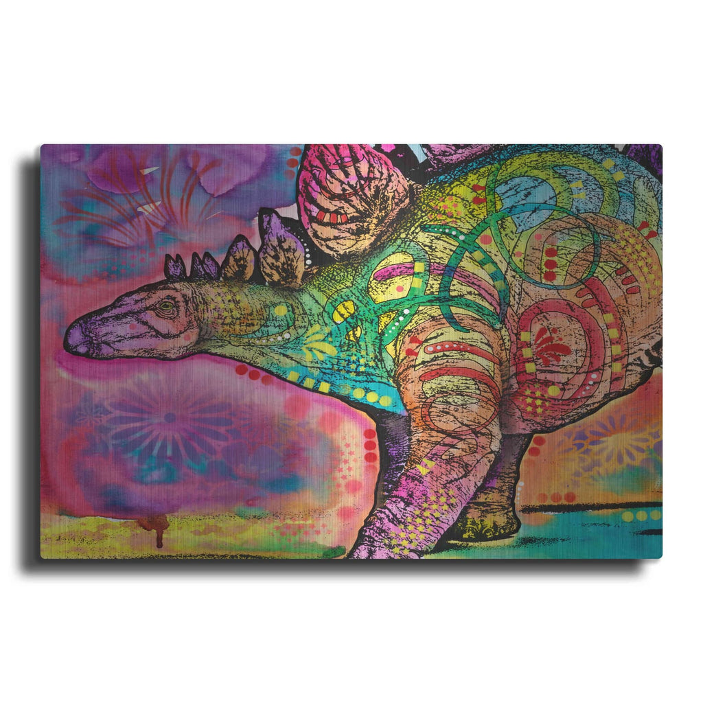 'Stegosaurus' by Dean Russo – Metal Wall Art