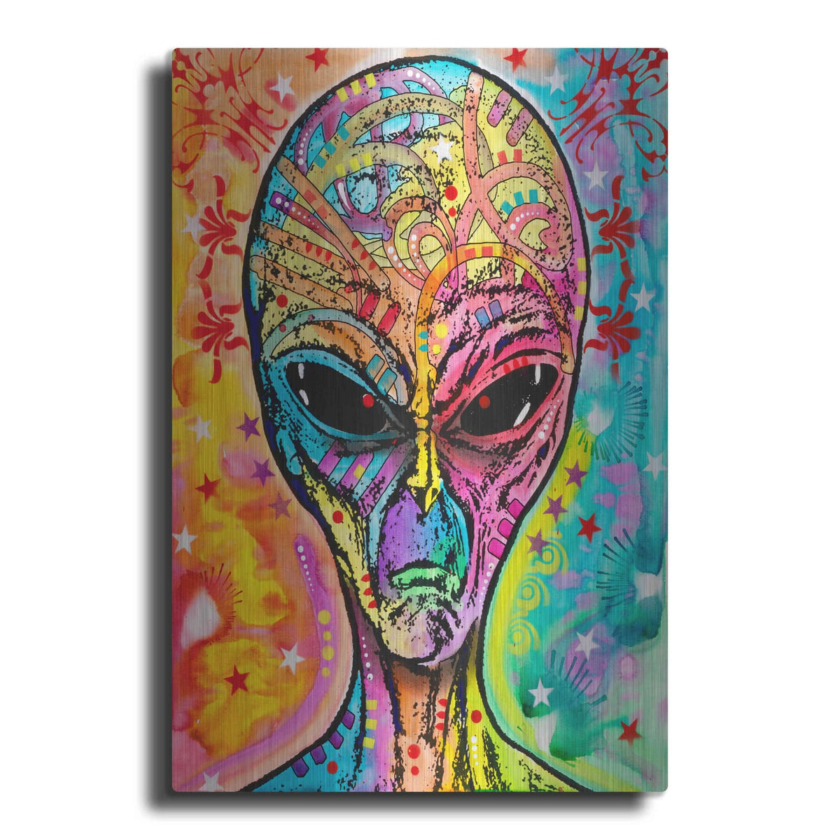 'Alien - Far Out' by Dean Russo – Metal Wall Art