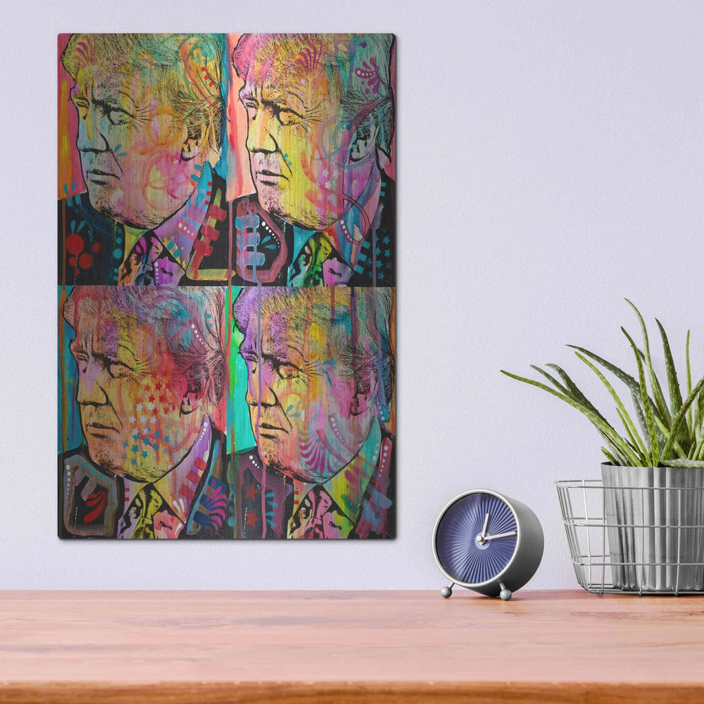 'Trump 4 Up' by Dean Russo – Metal Wall Art, 12x16 room view