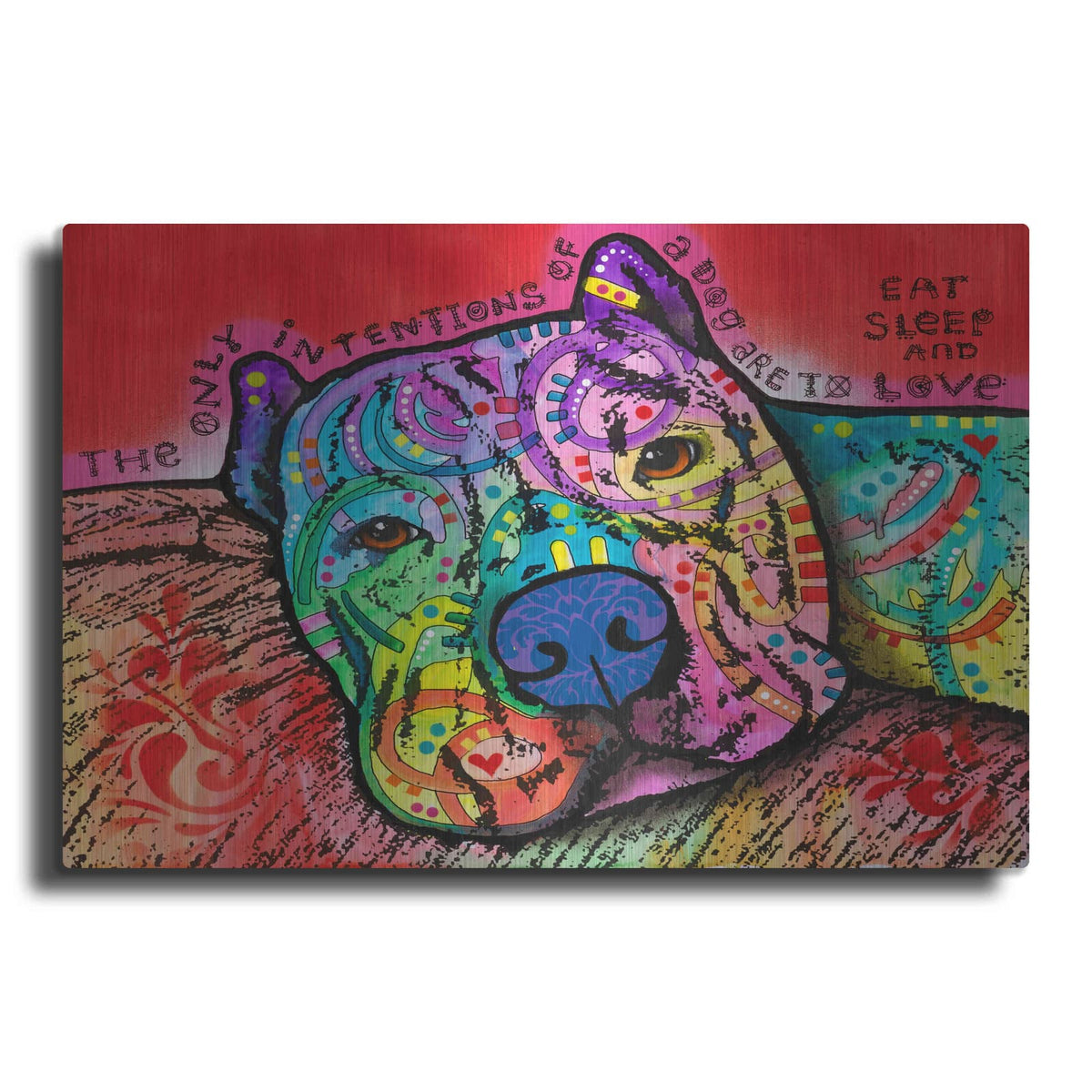 'Intentions' by Dean Russo – Metal Wall Art