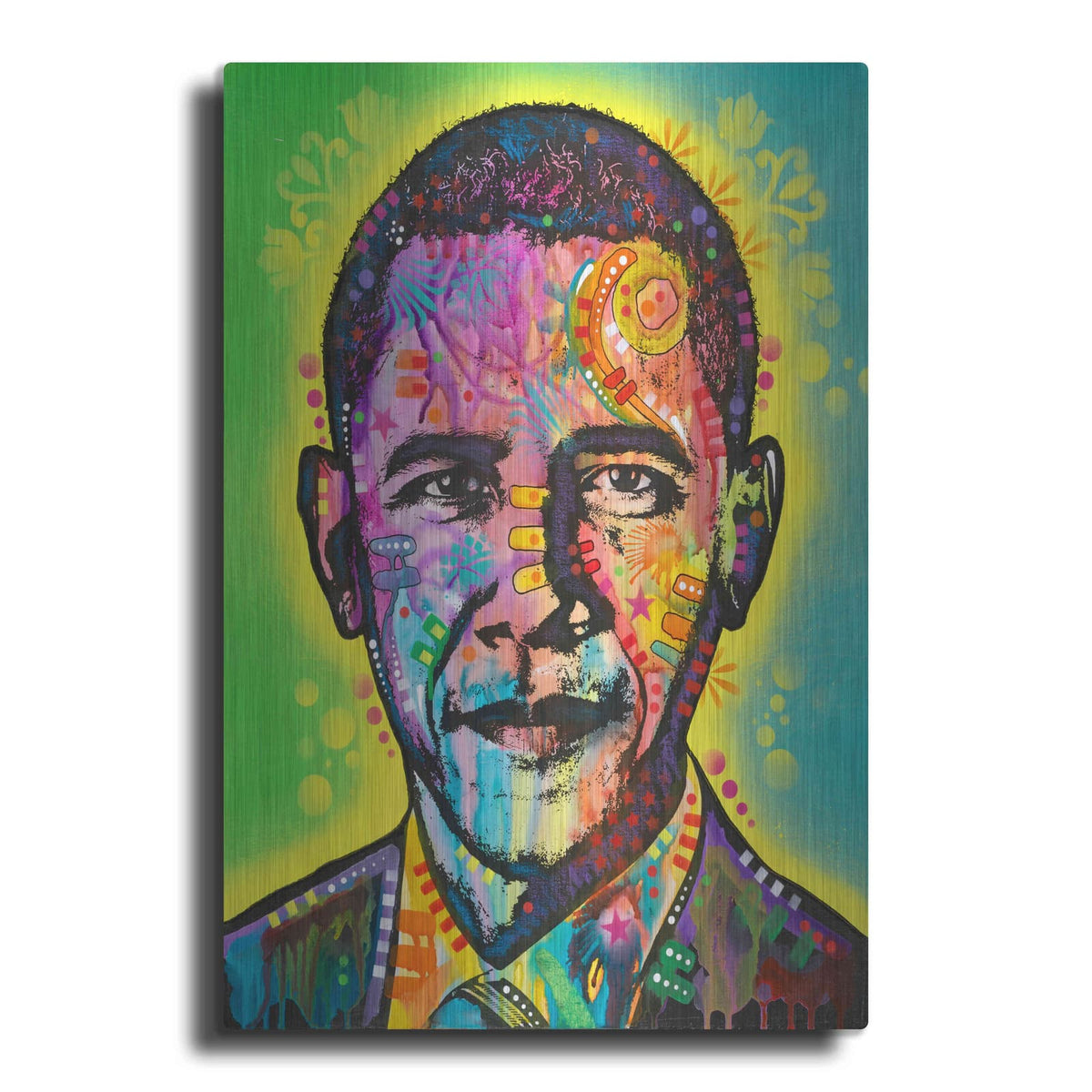 'Obama' by Dean Russo – Metal Wall Art