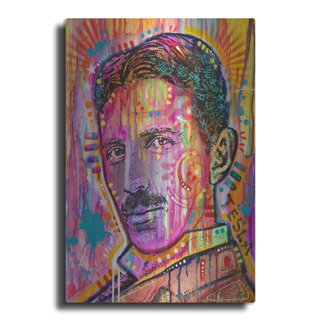'Tesla' by Dean Russo – Metal Wall Art