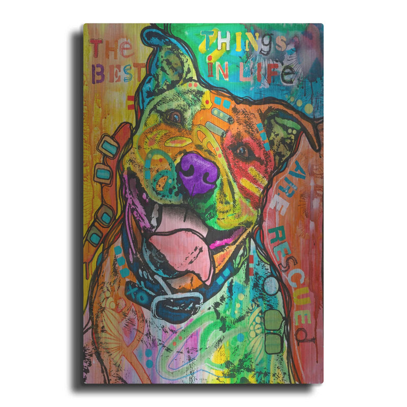 'The Best Things In Life' by Dean Russo – Metal Wall Art