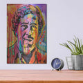 'Pablo Escobar' by Dean Russo – Metal Wall Art, 12x16 room view