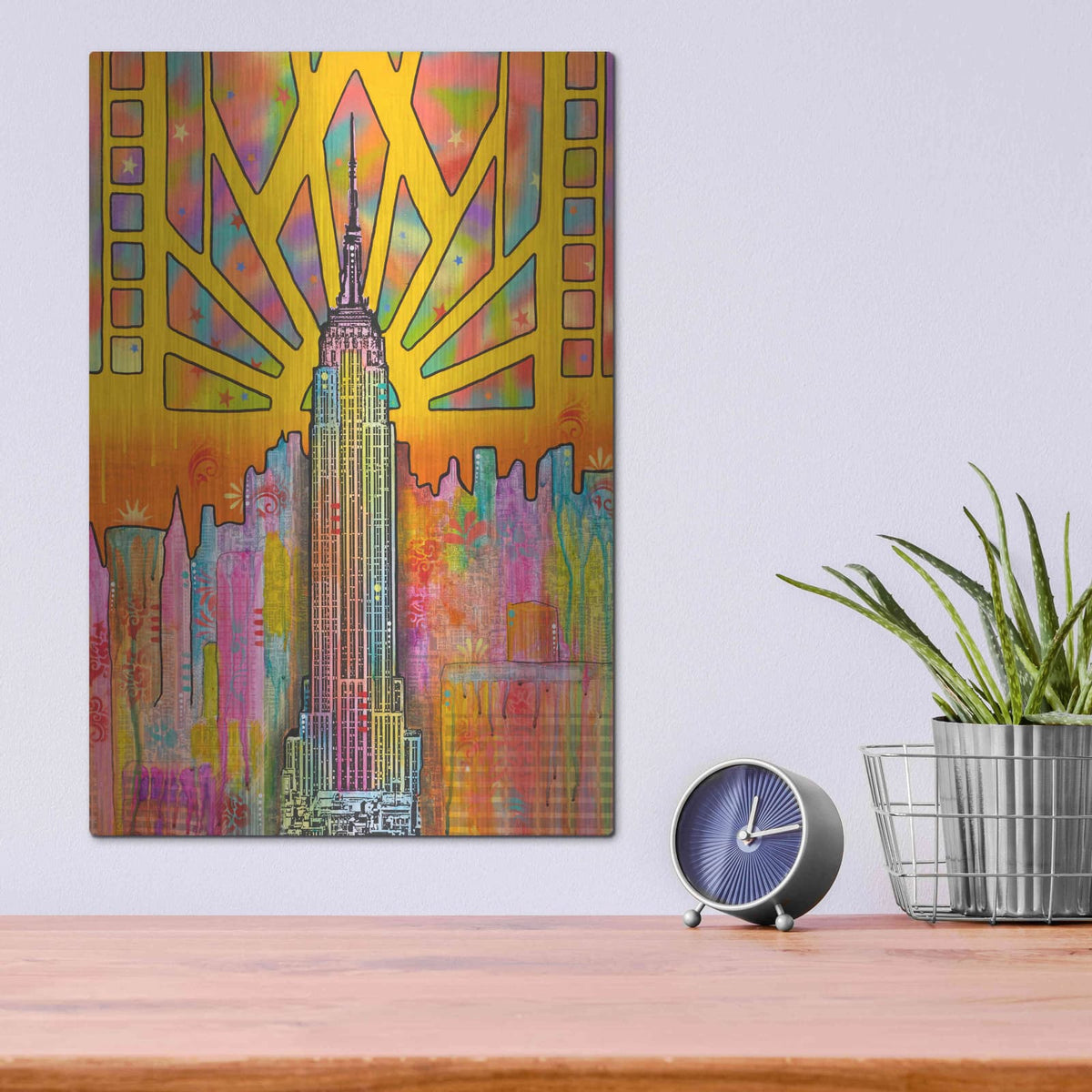 'ESB' by Dean Russo – Metal Wall Art, 12x16 room view