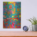 'Home Sweet Home' by Dean Russo – Metal Wall Art, 12x16 room view