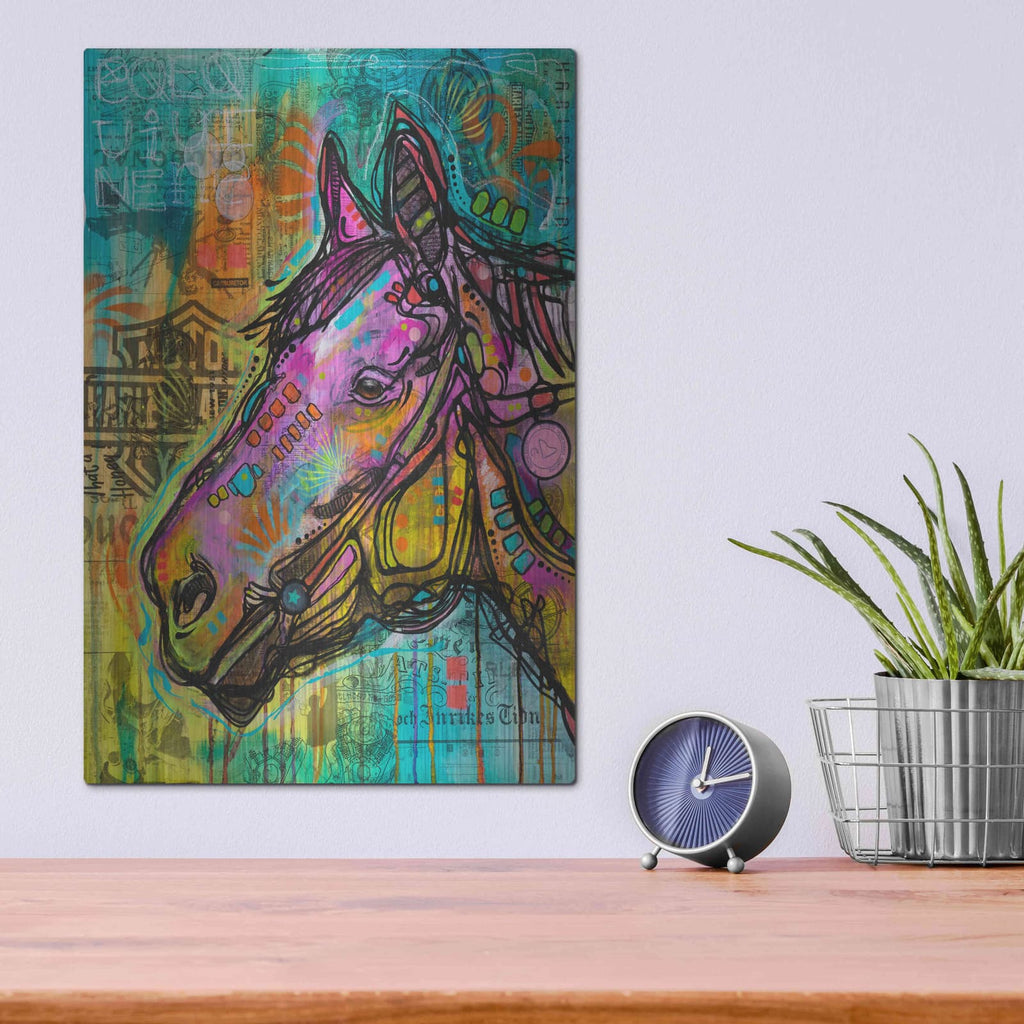 'Horsepower' by Dean Russo – Metal Wall Art, 12x16 room view