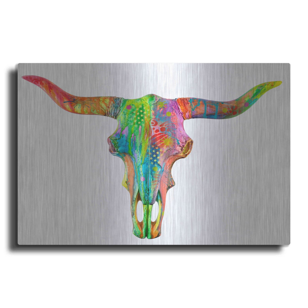 'Longhorn 2' by Dean Russo – Metal Wall Art
