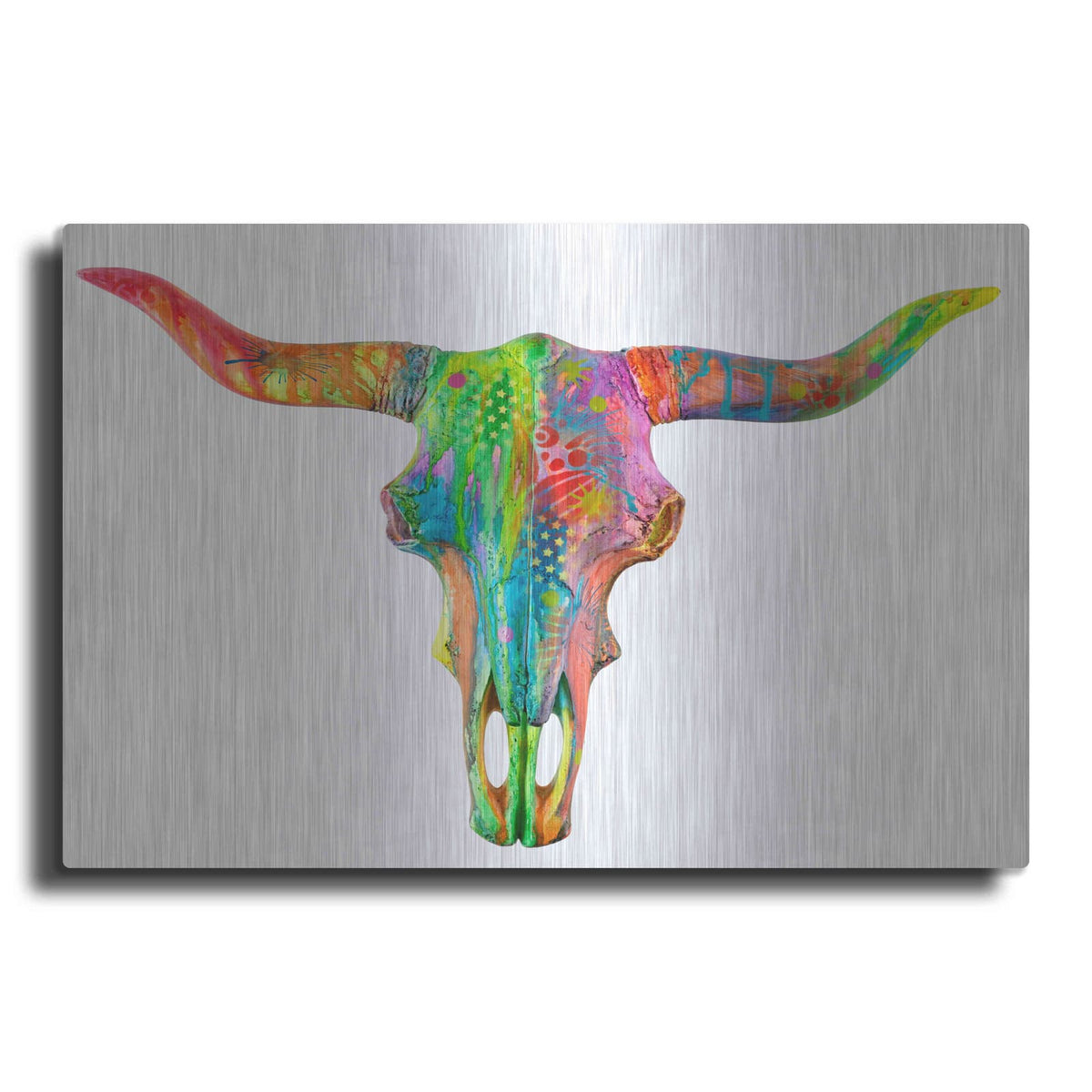 'Longhorn 2' by Dean Russo – Metal Wall Art