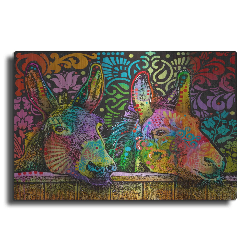 'Donkeys' by Dean Russo – Metal Wall Art