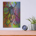 'Leaning to Fly' by Dean Russo – Metal Wall Art, 12x16 room view