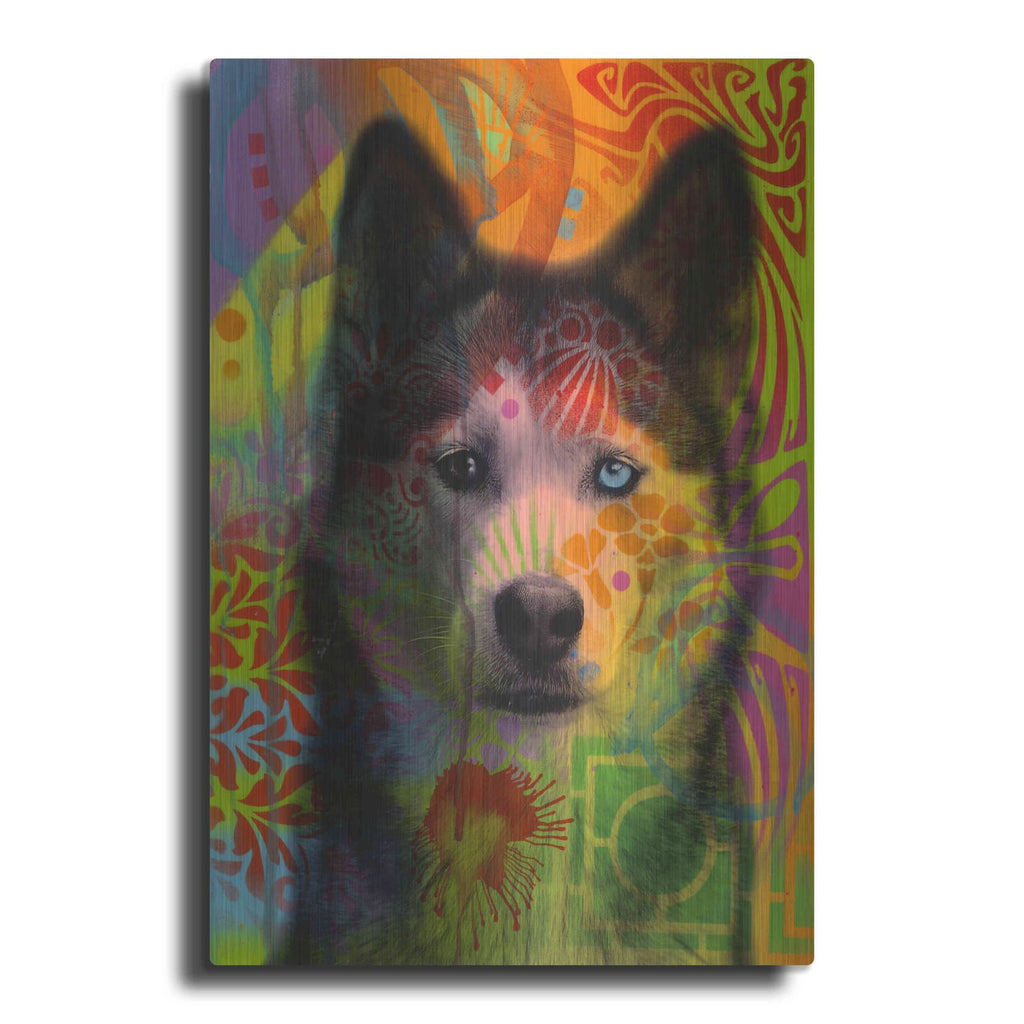 'Husky's Eye' by Dean Russo – Metal Wall Art