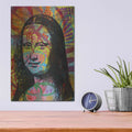 'Mona's Portrait' by Dean Russo – Metal Wall Art, 12x16 room view