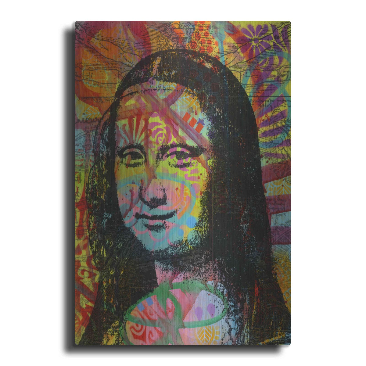 'Mona's Portrait' by Dean Russo – Metal Wall Art