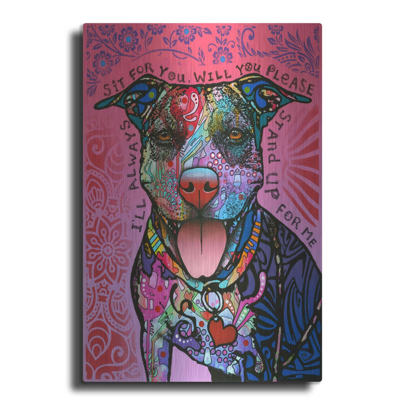 'Stand Up' by Dean Russo – Metal Wall Art