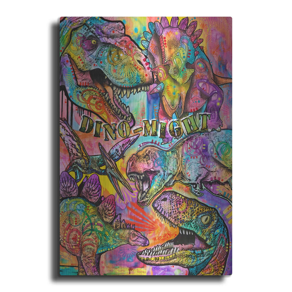 'Dino - Might' by Dean Russo – Metal Wall Art