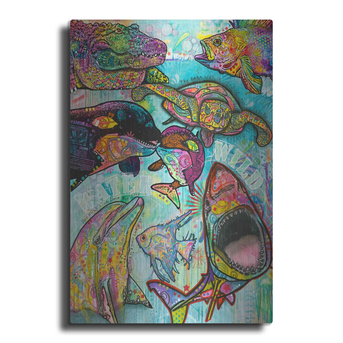 'Water Wild' by Dean Russo – Metal Wall Art