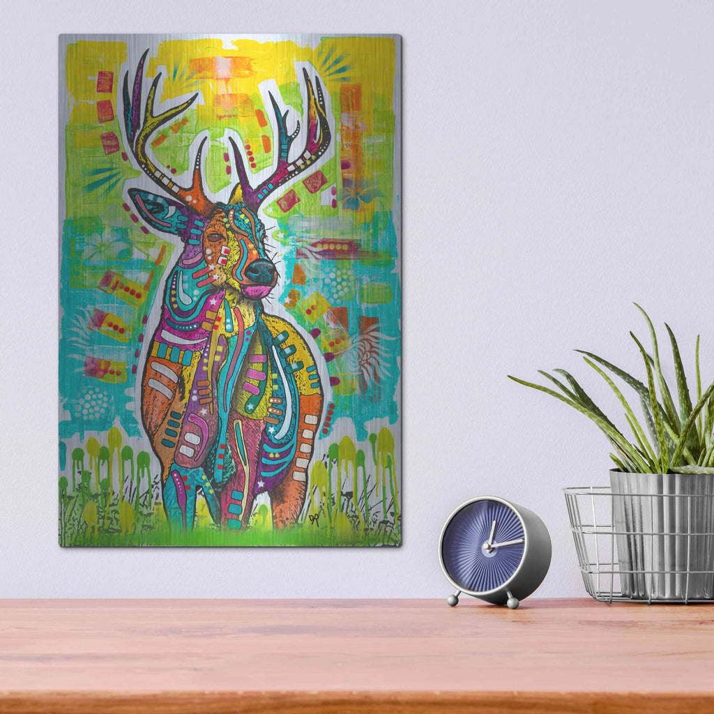 'Buck Mondays' by Dean Russo – Metal Wall Art, 12x16 room view