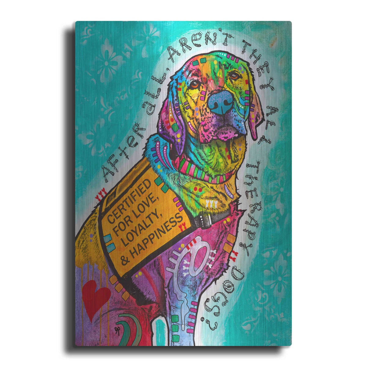 'Certified For Love' by Dean Russo – Metal Wall Art