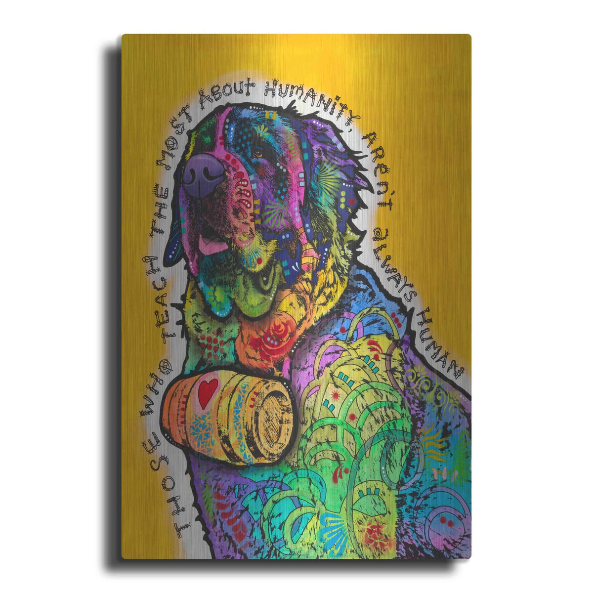 'Humanity' by Dean Russo – Metal Wall Art