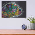 'Pure Heart' by Dean Russo – Metal Wall Art, 16x12 room view