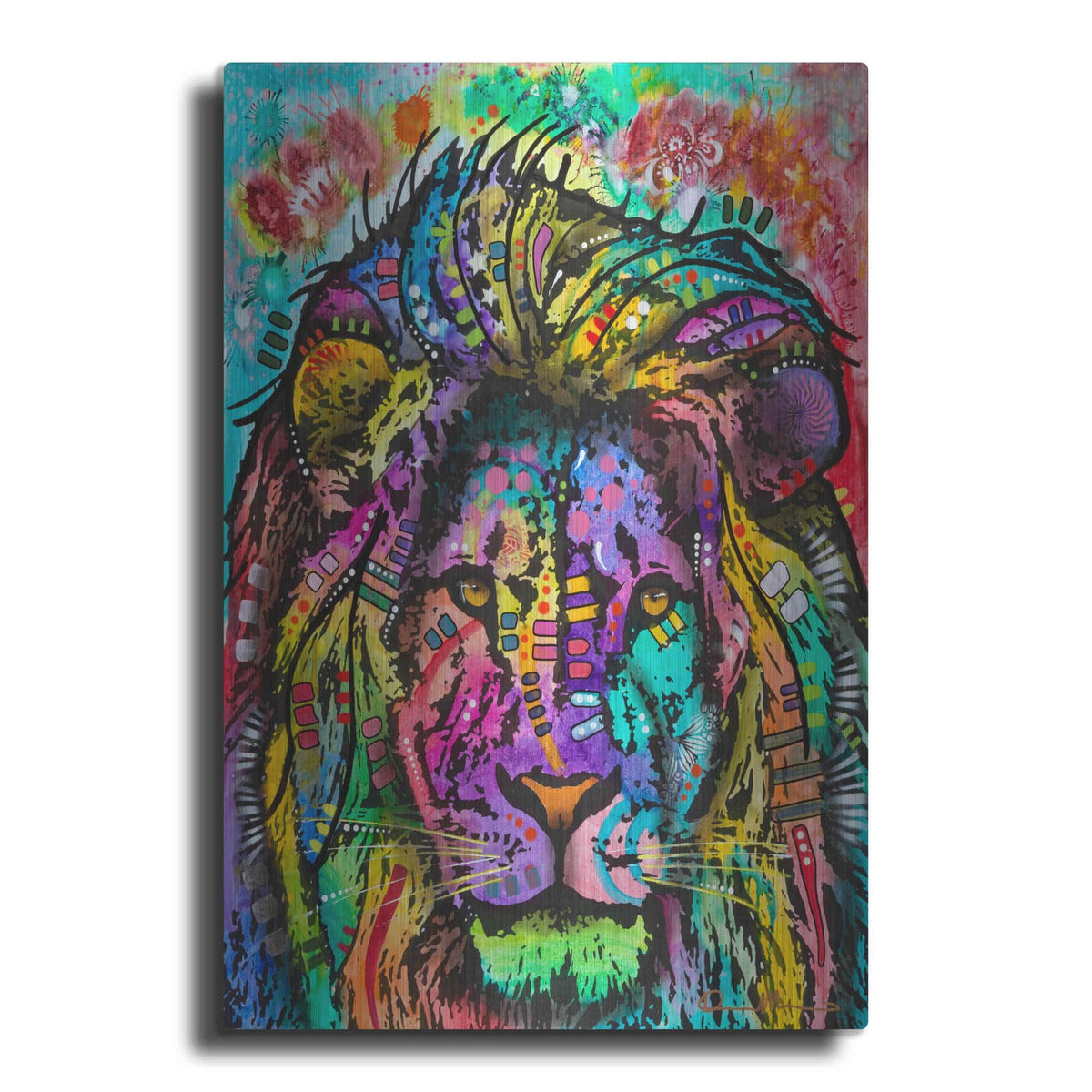 'King of the Jungle' by Dean Russo – Metal Wall Art