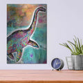 'Nessie' by Dean Russo – Metal Wall Art, 12x16 room view