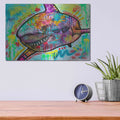 'Shark 2' by Dean Russo – Metal Wall Art, 16x12 room view