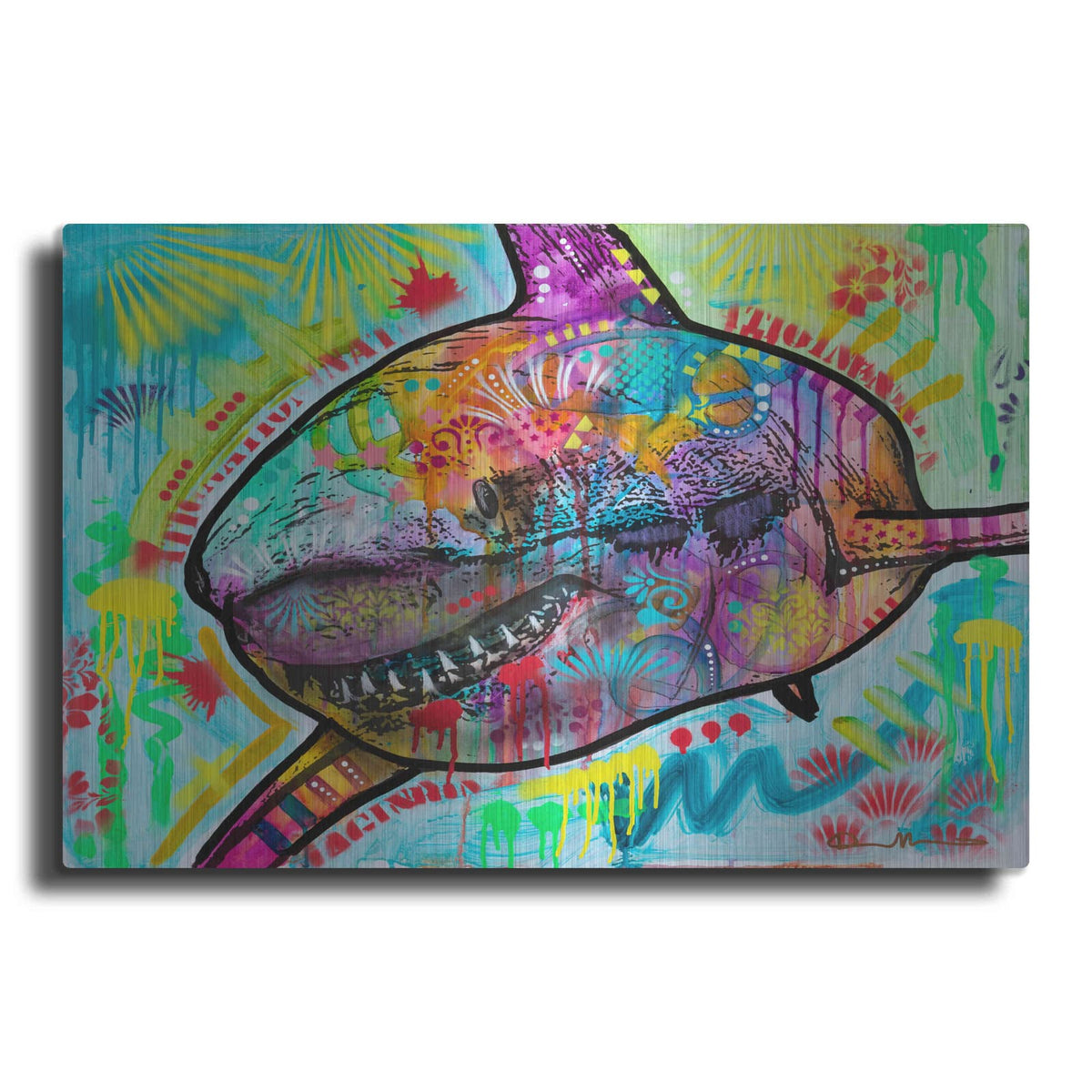'Shark 2' by Dean Russo – Metal Wall Art