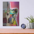 'Bea Lueck_Fin' by Dean Russo – Metal Wall Art, 12x16 room view